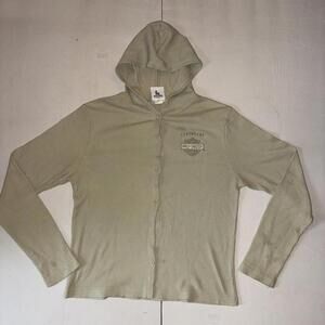 Harley-Davidson Legendary Cycles Hooded Button-Up Top